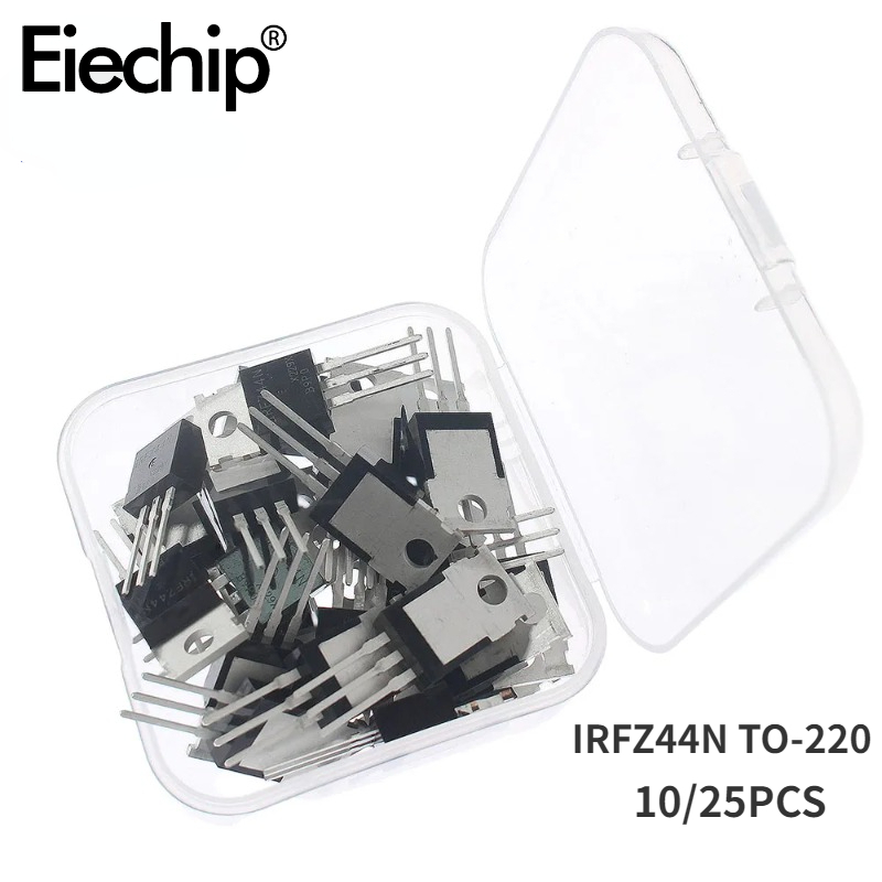 Mosfet Transistor Set - 10/25pcs IRFZ44N Mosfet Original TO-220 TO220