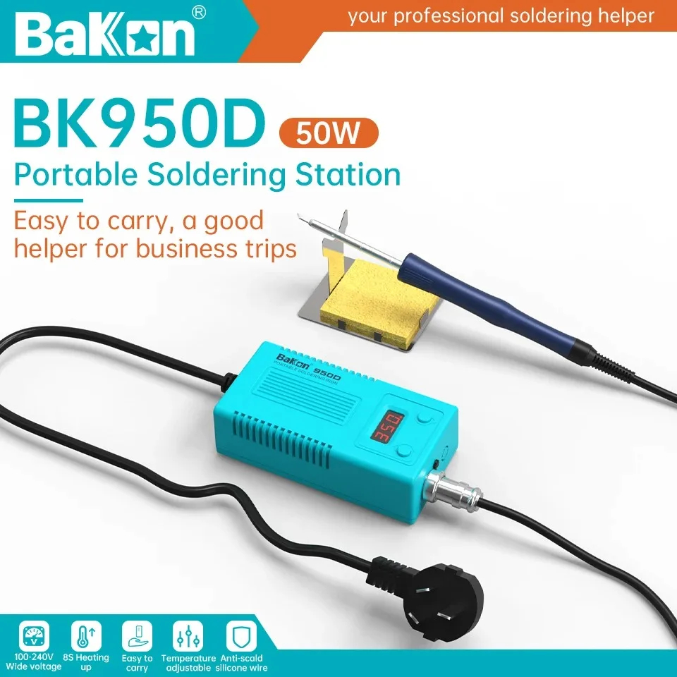 Diy Electronics Tool Kit - Bakon BK950D Soldering Station Estación T12