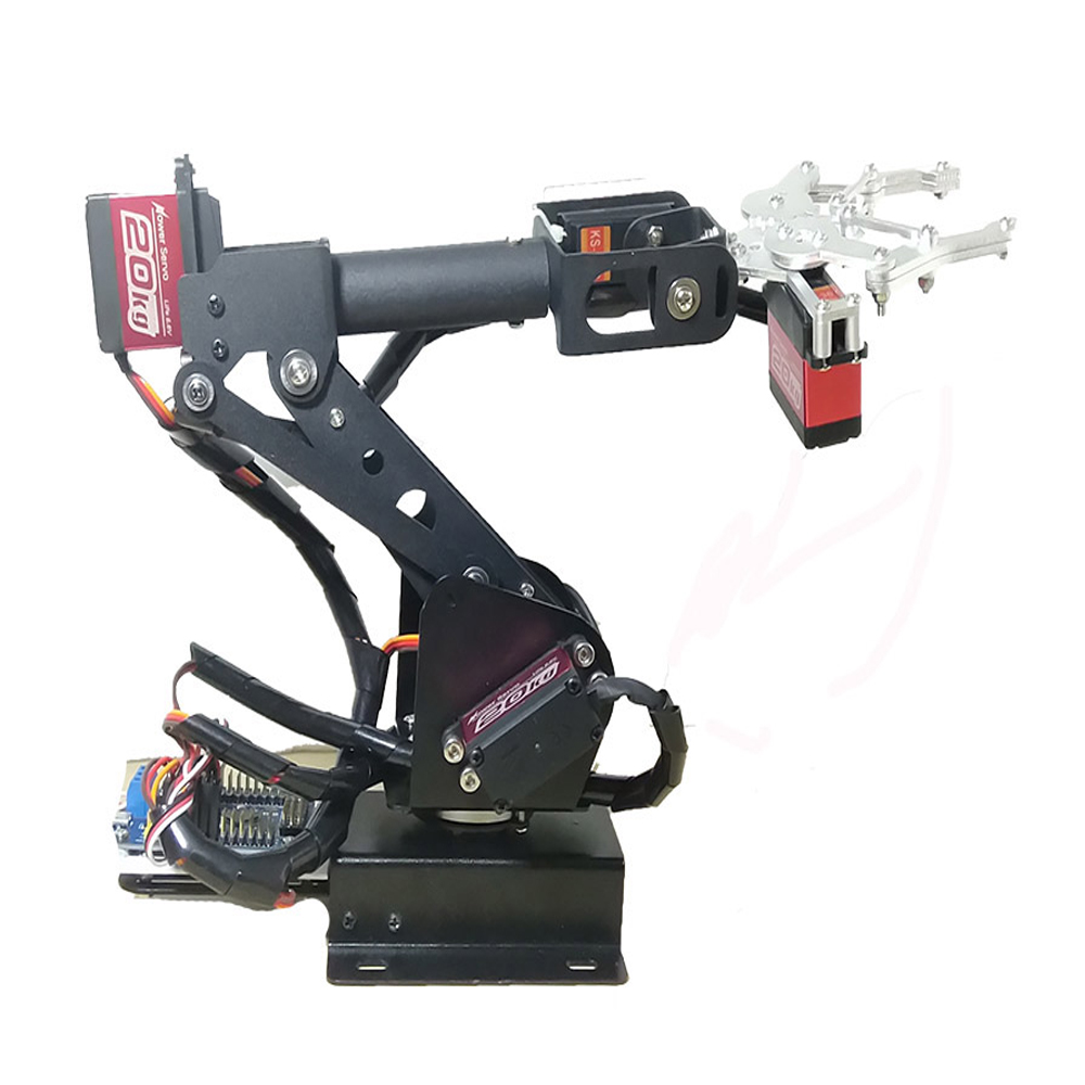 Diy Kit Elektronik - Ps2 Control 6 DOF Robotic Arm