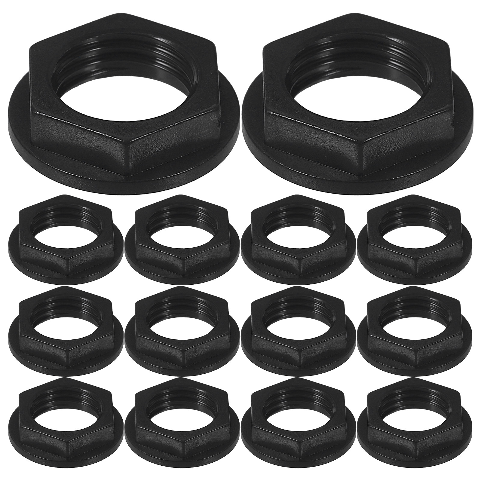 Diy Guitar Electronics - 100Pcs Jack Socket Nuts Audio Jack