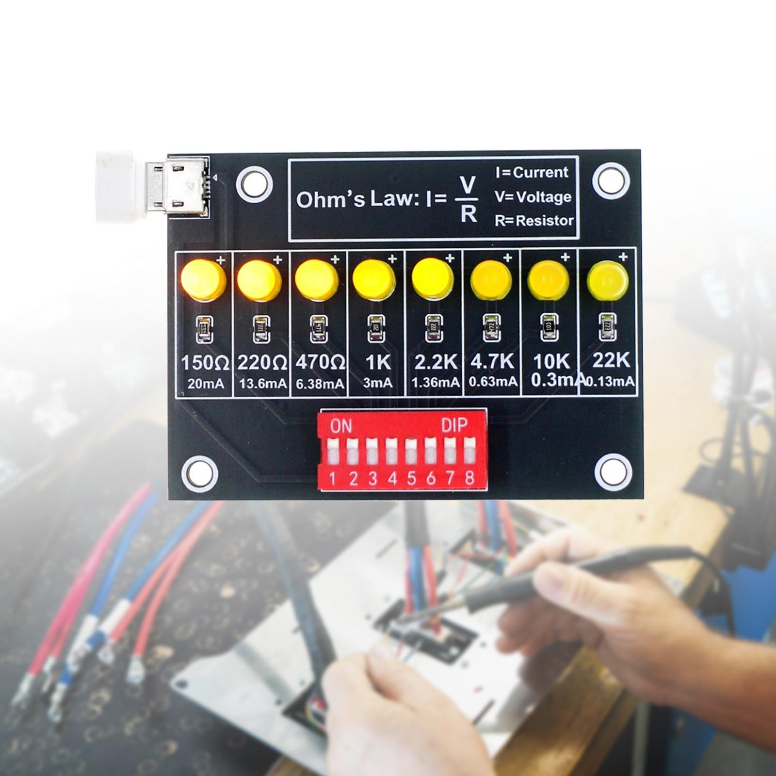 Diy Electronics Board - DIY Soldering Practice Kit Ohms Law
