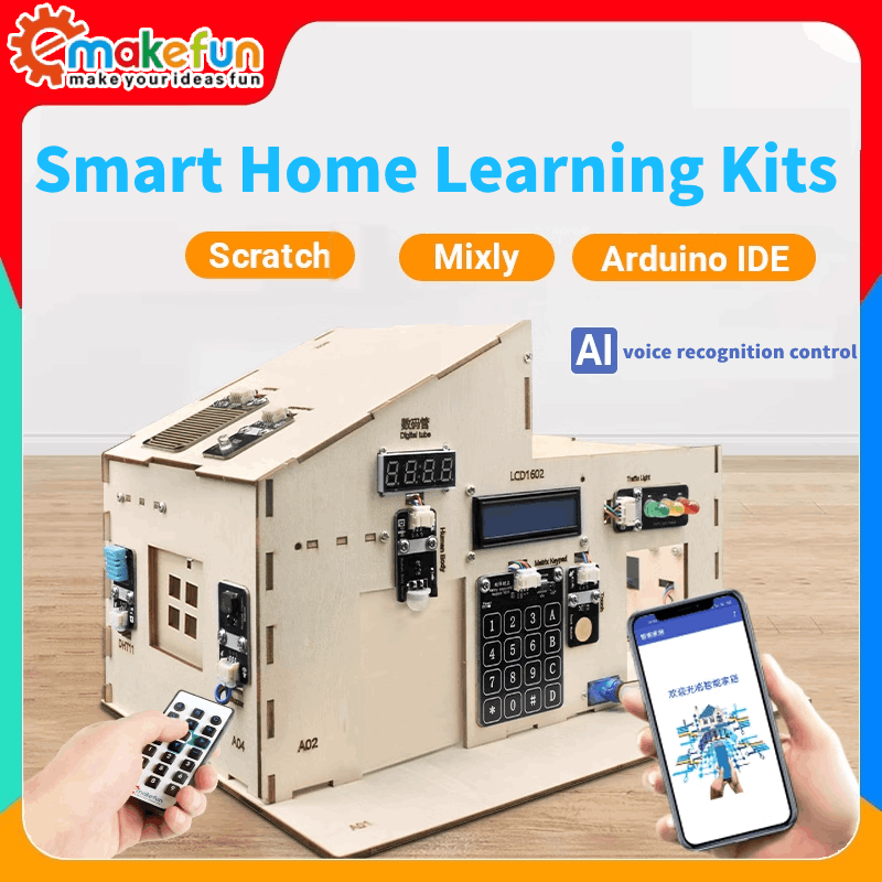 Diy Electronics Basics - Smart Home IoT Learning kit for