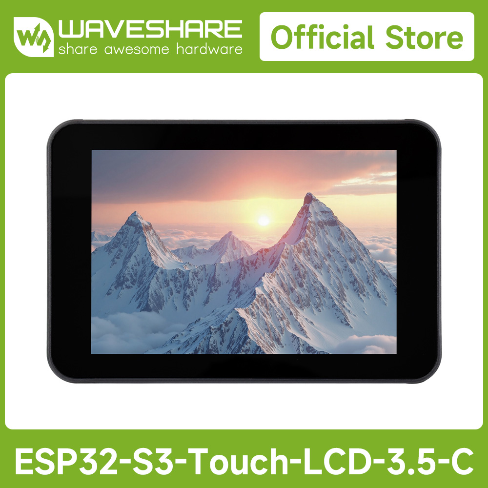 Diy Electronics Kits - Waveshare ESP32-S3 3.5inch Capacitive Touch Display