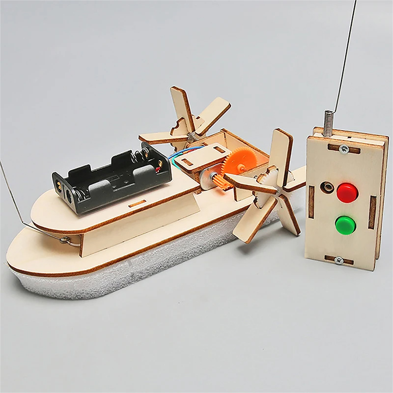 Diy Kit Elektronik - DIY Boat Model Science Toys Kids
