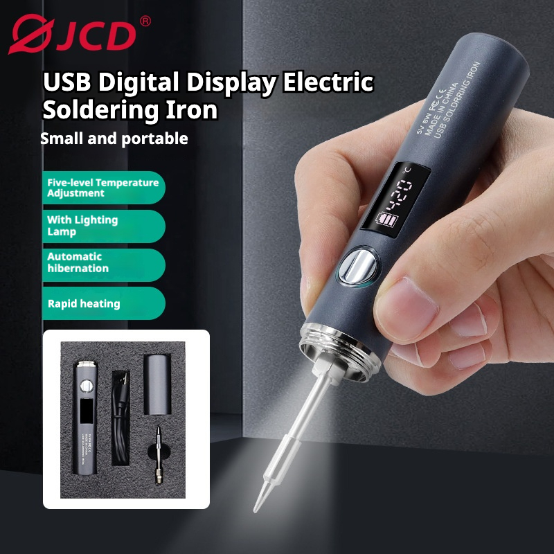 Diy Electronics Bench - USB Type-C Soldering Iron, 5-Speed 260~420℃