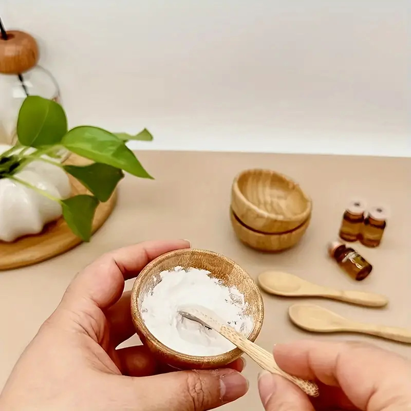 Diy Kit Elektronik - Bamboo Face Mask Mixing Bowl Set,