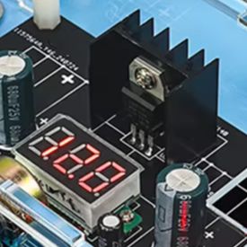 Diy Electronics Board - LM317 Voltage Regulator Power Supply Board