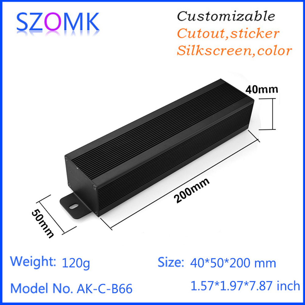Diy Electronics Project - 1Piece 40*50*200mm Aluminum Box Enclosure Electronics