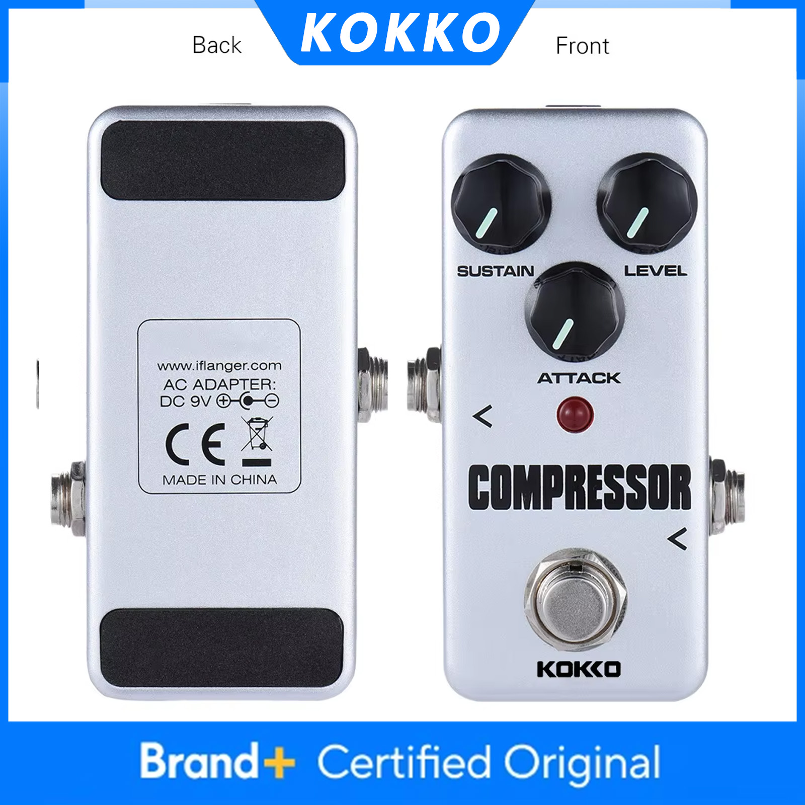 Diy Guitar Electronics - KOKKO FCP2 Guitar Effect Pedal Compressor
