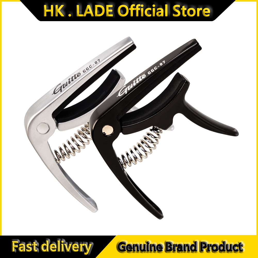Diy Guitar Electronics - GUITTO GGC-07 Ukulele Capo Quick Zinc