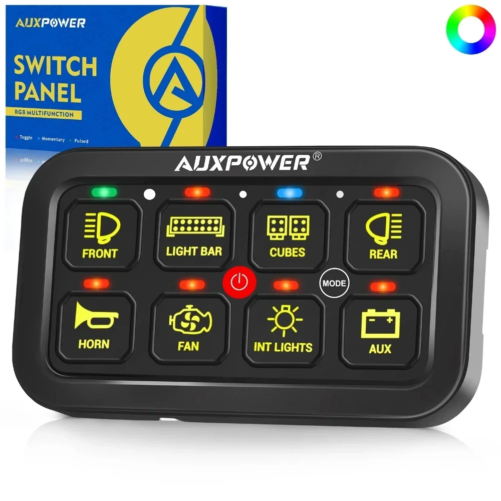 Diy Marine Electronics - RGB Lights On-Off Control Switch Panel