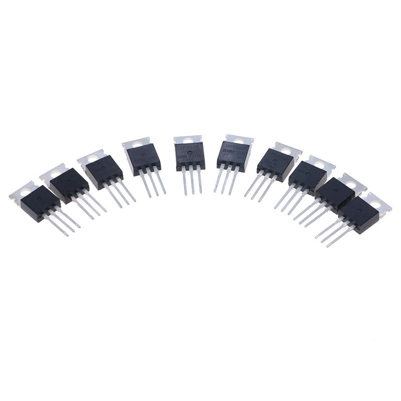 50Pcs 10Value TO-220 Mosfet Fi - đánh giá và giá Mosfet Transistor Set