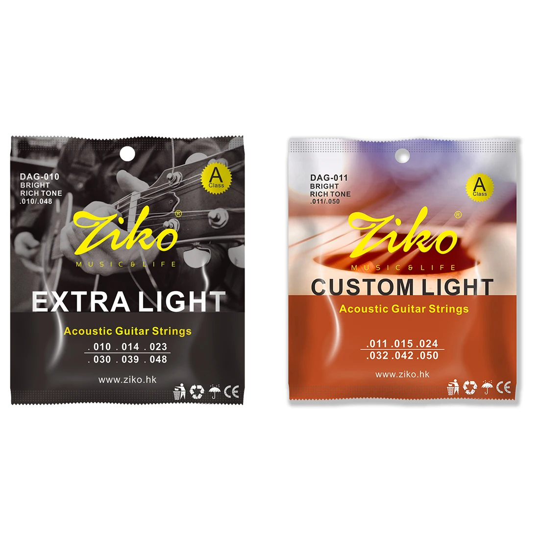 ZIKO Acoustic Guitar String St - đánh giá và giá Diy Guitar Electronics