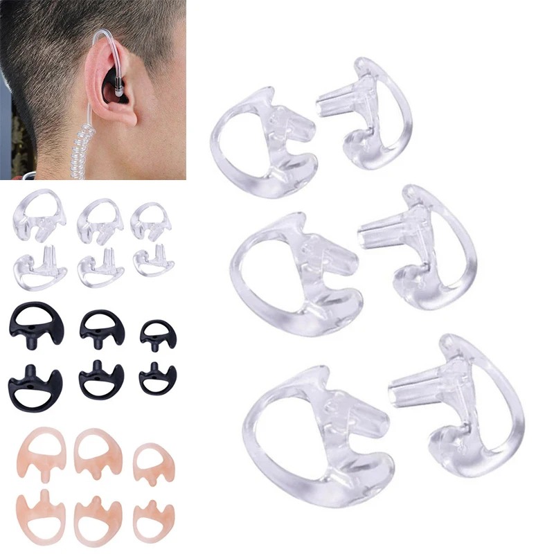 2Pcs Ear Molds Soft 2-Way Radi - đánh giá và giá Diy Electronics Radio