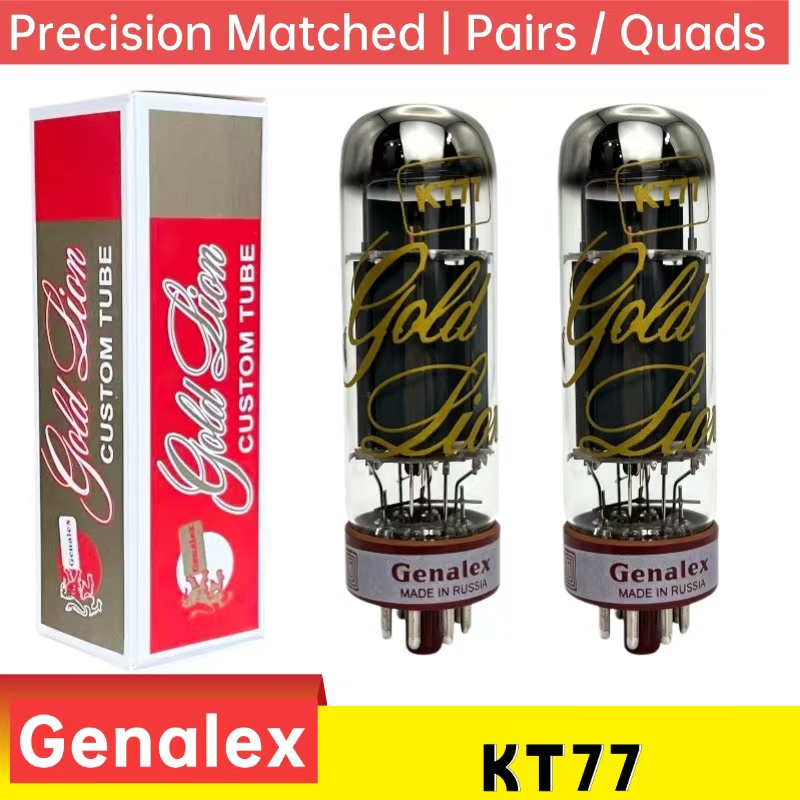 GOLD LION KT77 Vacuum Tube HIF - đánh giá và giá Diy Electronics Kits