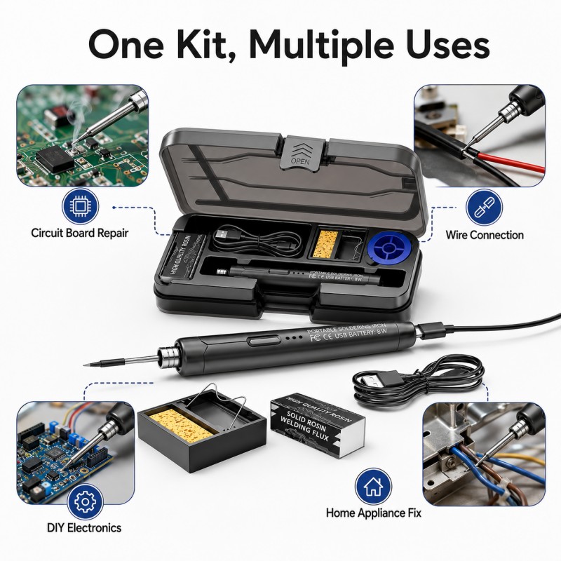 USB Rechargeable Soldering Iro - đánh giá và giá Diy Electronics Bench