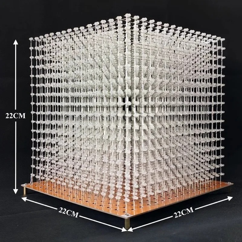 3 D16mini Light Cube Kit 16x16 - đánh giá và giá Diy Electronics Kits