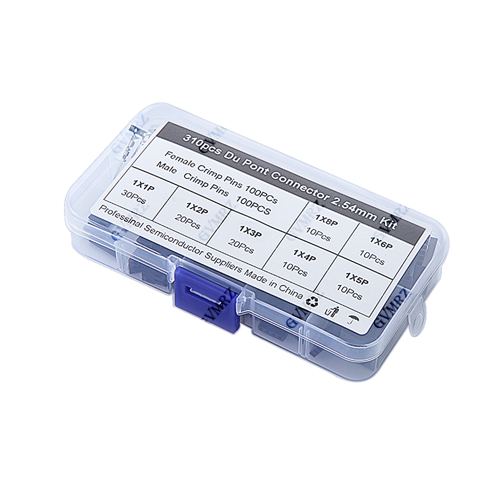 310PCS/BOX 2.54mm Male+Female  - đánh giá và giá Useful Diy Electronics