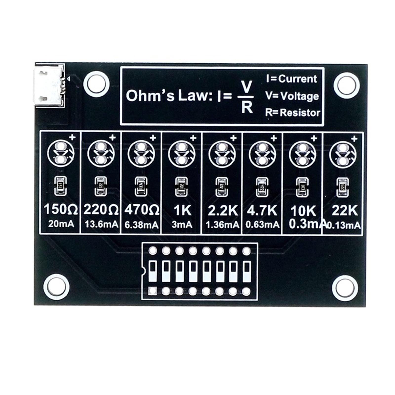 DIY Soldering Practice Kit Ohm - đánh giá và giá Diy Electronics Board