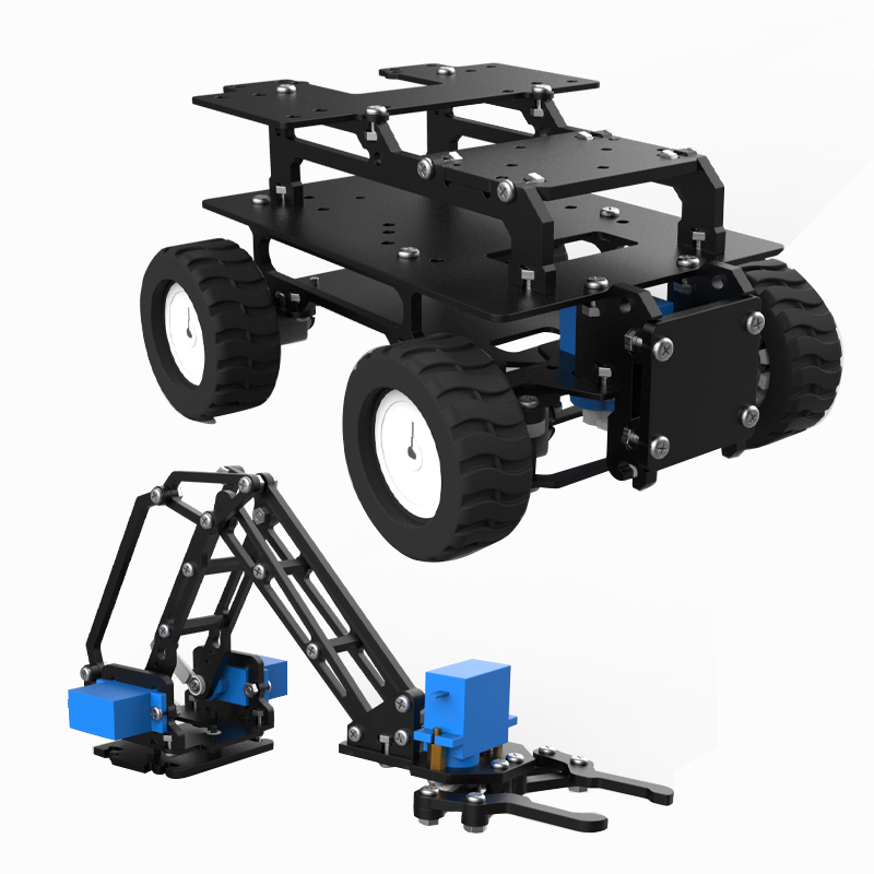 Acrylic 4WD Robot Car Motor Ac - đánh giá và giá Diy Kit Elektronik