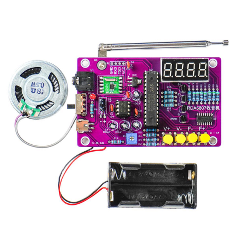 DIY FM Radio Electronic Kit 87 - đánh giá và giá Diy Electronics Project