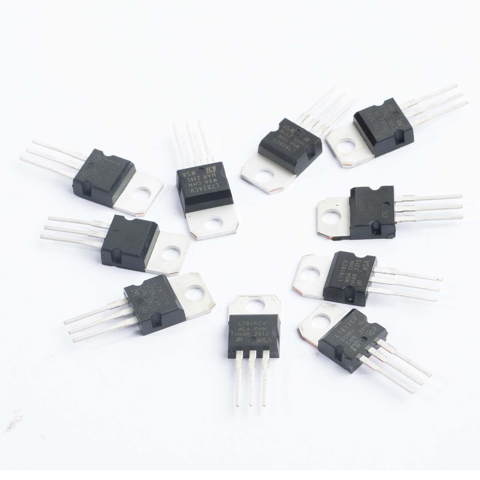 50pcs Voltage Regulator Kit 10 - đánh giá và giá Mosfet Transistor Set