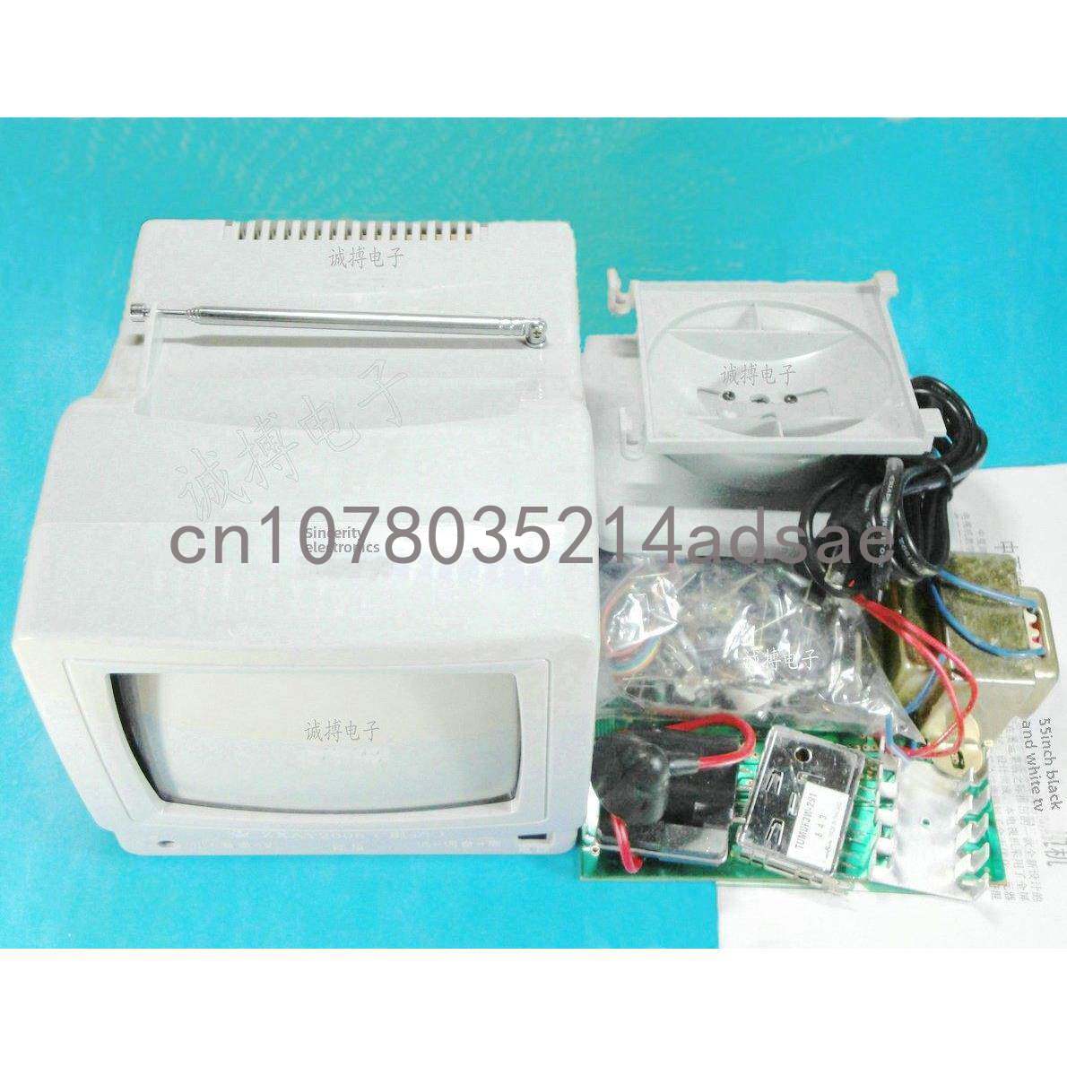 5.5 Inch Black & White TV Main - đánh giá và giá Diy Electronics Project