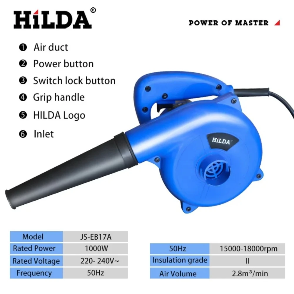 HILDA 1000W Electric Air Duste - đánh giá và giá Diy Electronics Cleaner