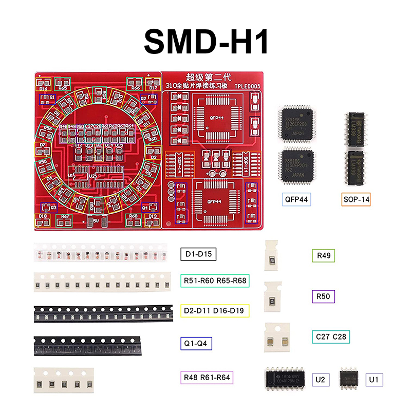 Soldering Practice Two-Piece S - đánh giá và giá Diy Electronics Basics
