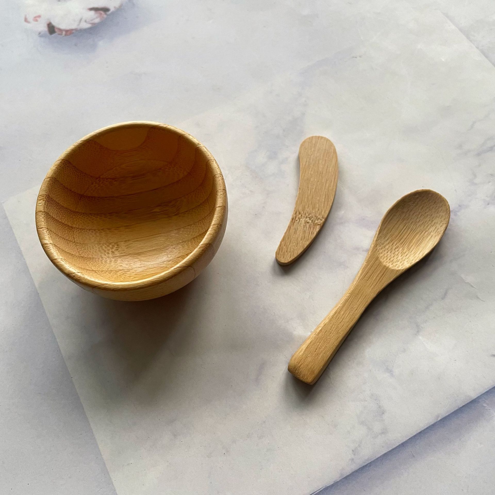 Bamboo Face Mask Mixing Bowl S - đánh giá và giá Diy Kit Elektronik