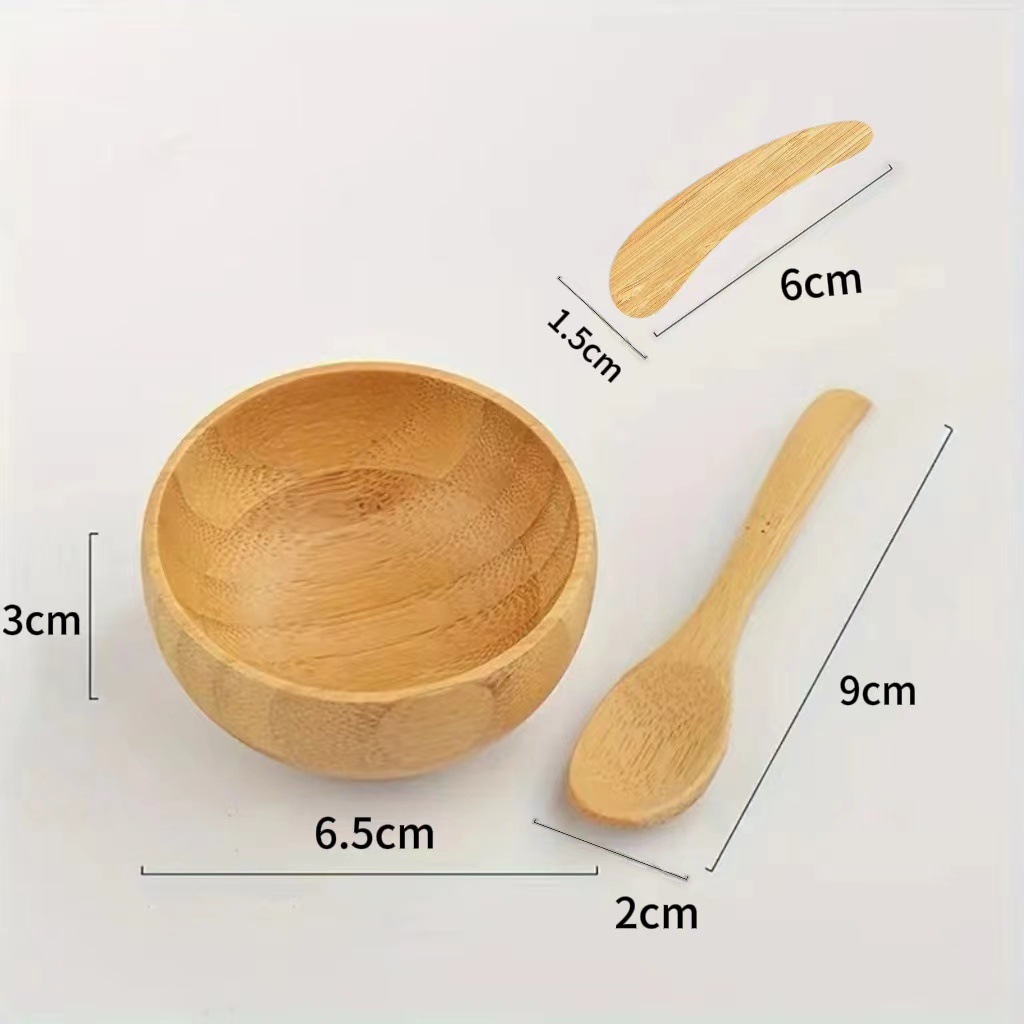 Bamboo Face Mask Mixing Bowl S - đánh giá và giá Diy Kit Elektronik