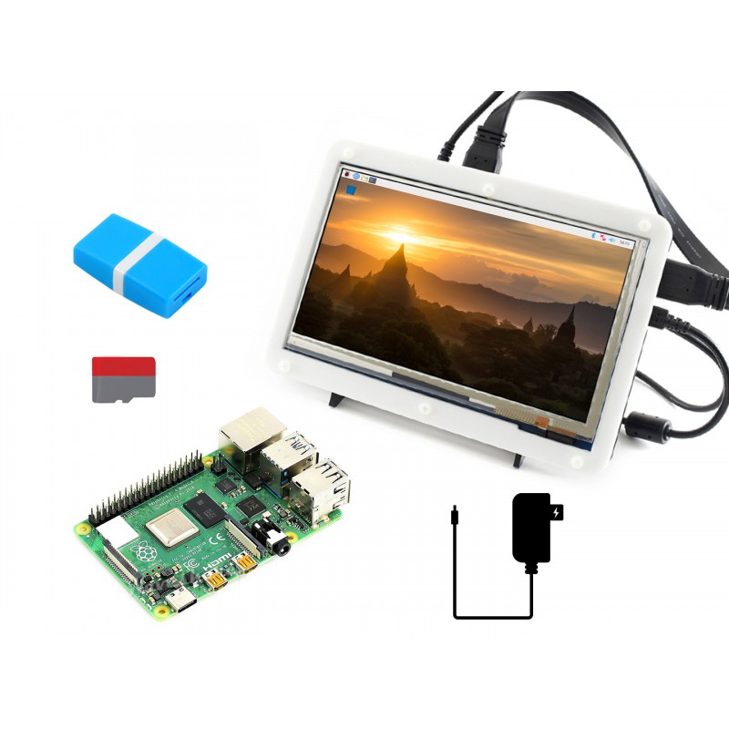 Raspberry Pi 4 Model B Display - đánh giá và giá Diy Electronics Kits