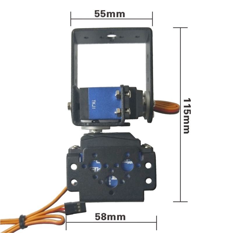 2 DOF Robotic Pan And Tilt Ser - đánh giá và giá Diy Kit Elektronik