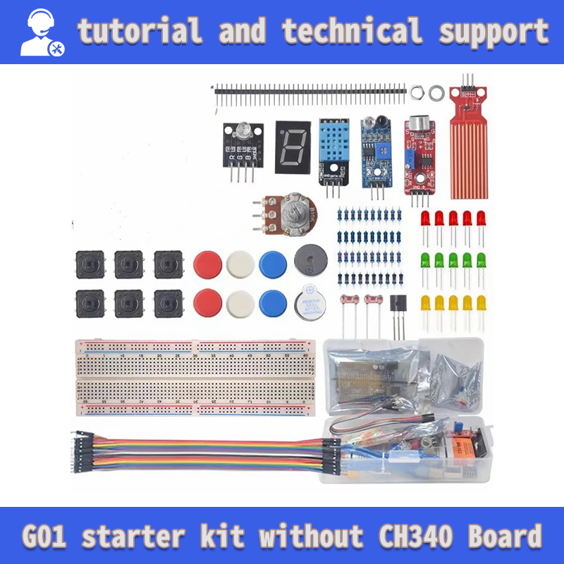 Basic Starter Kit for Arduino  - đánh giá và giá Diy Electronics Basics