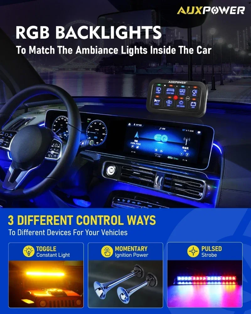 RGB Lights On-Off Control Swit - đánh giá và giá Diy Marine Electronics