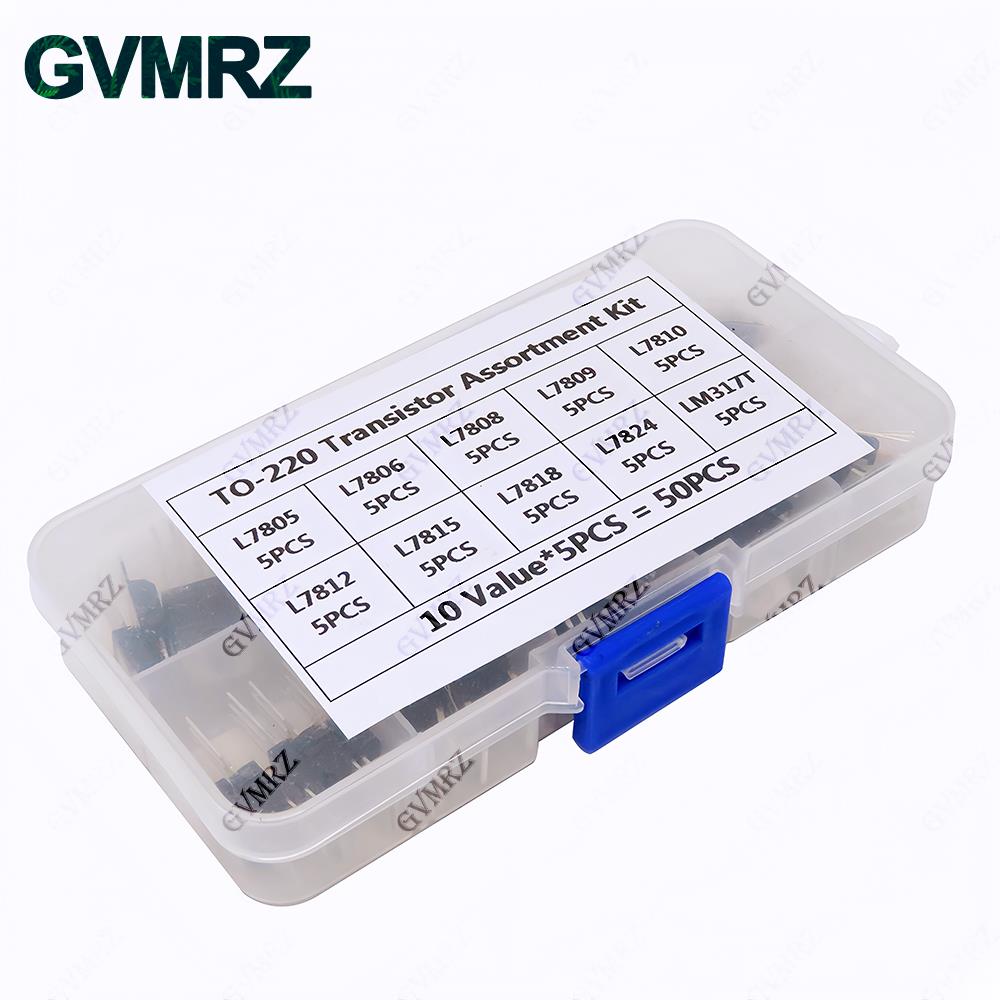 50PCS 10Values TO-220 Transist - đánh giá và giá Mosfet Transistor Set