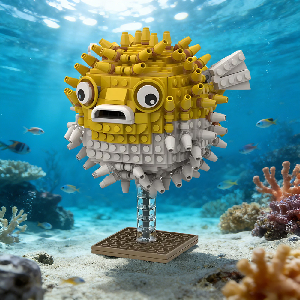 Gobricks MOC Marine Organisms  - đánh giá và giá Diy Marine Electronics